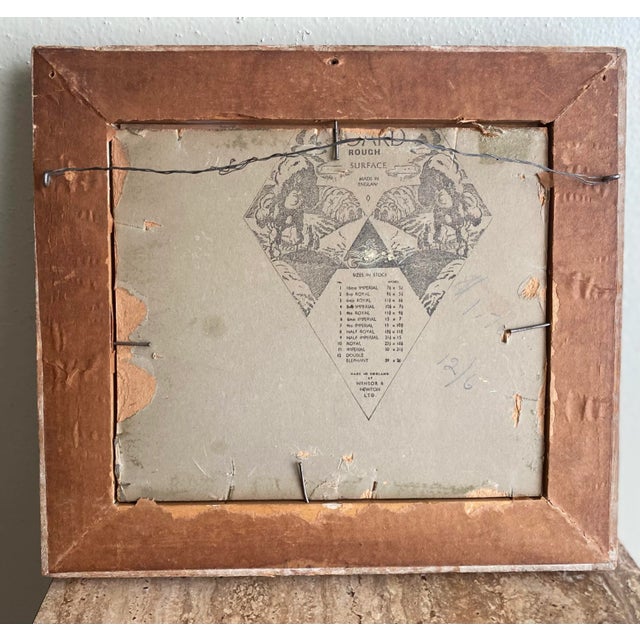 Small Vintage Watercolors of Bermuda Signed F Richardson - a Pair, Framed For Sale In Tampa - Image 6 of 10