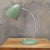1950s Green Lacquer and Chrome-Plated Flexible Table Lamp, 1950s For Sale - Image 5 of 5