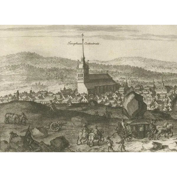 Black Westras A Jan Van Aveelen, Engraving from Sweden Ancient and Modern, 1701, Print For Sale - Image 8 of 9