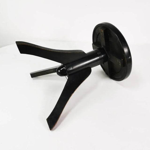 Black Art Deco Piano Stool, Germany, 1930s For Sale - Image 8 of 13