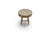Round Wooden Table with Decorative Trunk Section Top For Sale - Image 4 of 7
