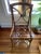 Boho Chic Vintage Boho Bohemian Rattan Accent Chair For Sale - Image 3 of 6