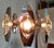 Metal Mid Century Italian Chrome and Murano Glass 8 Light Chandelier by Oscar Torlasco For Sale - Image 7 of 7