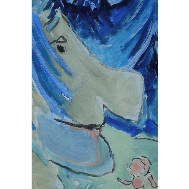 Lennart Lilja, Sagomöte, Oil on Board, Framed For Sale - Image 4 of 6