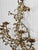 Vintage 47" Italian Rococo Gold Gilded Floral Vine Wall Hanging Candle Sconce For Sale - Image 6 of 9