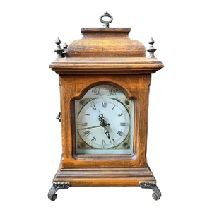 Mid 20th Century Wooden Clock