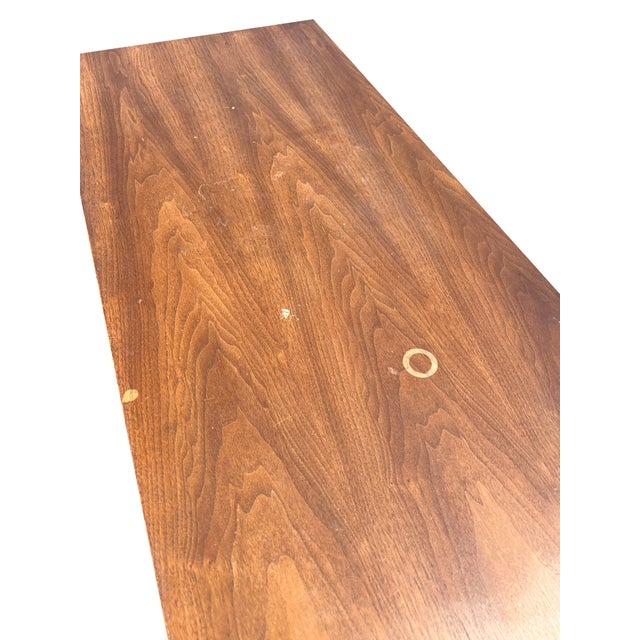 Broyhill Brasilia Long Dresser Lowboy or Credenza in Vintage Mid Century Modern Style, Attributed For Sale In New York - Image 6 of 12