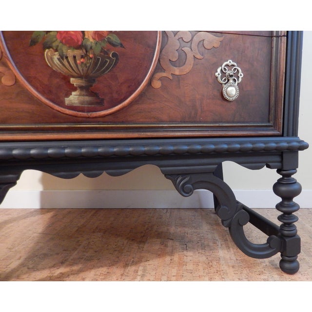 1920s 1920's Berkey and Gay Walnut Highboy For Sale - Image 5 of 9