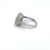 18k White Gold Diamond Flip Ring Size 7 For Sale - Image 11 of 12