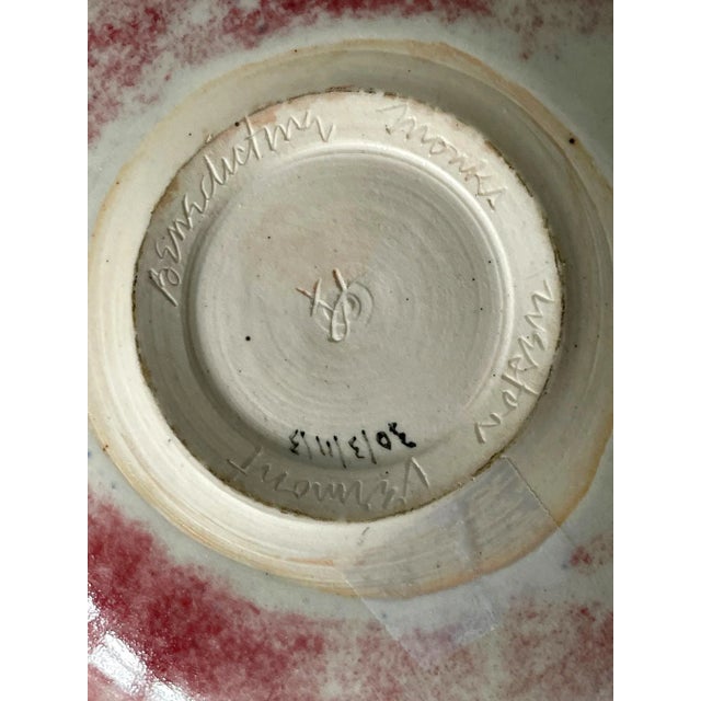 Late 20th Century Studio Ceramic Bowl by Brother Thomas Bezanson For Sale - Image 4 of 13