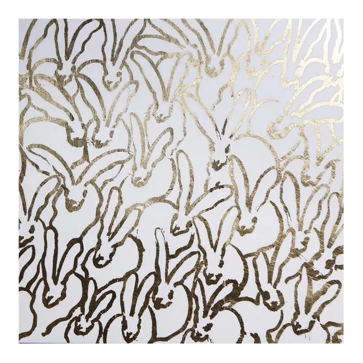 Hunt Slonem Rabbit Run Lacquer Placemat - Thumbnail 3