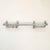 Vintage Aluminum Wall Coat Rack, 1930s, in Very Good conditions. Designed 1920 to 1949