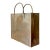 Vintage Boho Brass Shopping Bag After Gio Ponte For Sale