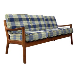 Senator 3-Seater Sofa in Teak by Ole Wanscher for Cado, Denmark, 1970s For Sale