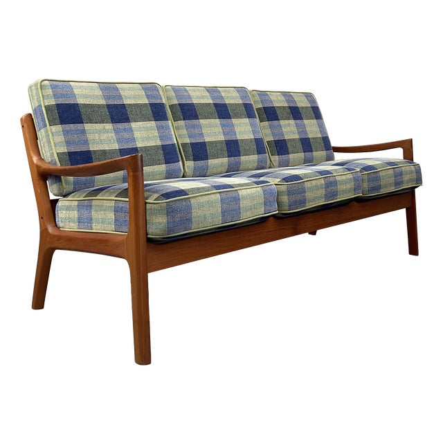 Senator 3-Seater Sofa in Teak by Ole Wanscher for Cado, Denmark, 1970s For Sale