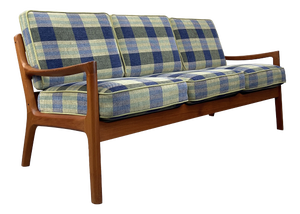 Senator 3-Seater Sofa in Teak by Ole Wanscher for Cado, Denmark, 1970s