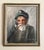Vintage impressionist portrait of and old salty dog sailor smoking a pipe. Signed “Crompton” to the lower right. In...