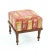 Wood Vintage Turkish Leather Ottoman, 1960s For Sale - Image 7 of 9