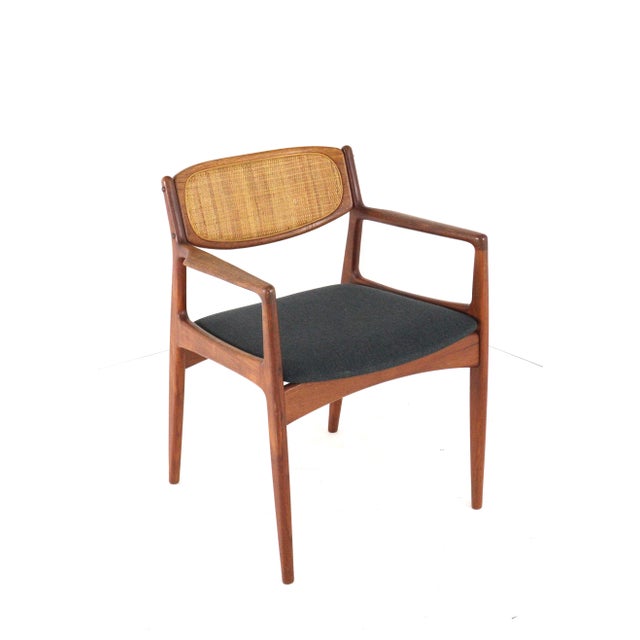 Chair by Ib Kofod-Larsen for Christian Linnebergs, 1960s For Sale - Image 9 of 18