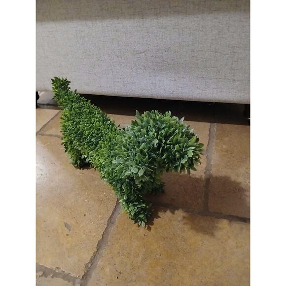 Topiary Garden Dog 18" Dachshund Faux Realistic Boxwood Decor Indoor Outdoor For Sale - Image 12 of 13
