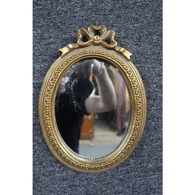 Italian Syroco Gilt Mirrored Sconces, Pair For Sale In Philadelphia - Image 6 of 8
