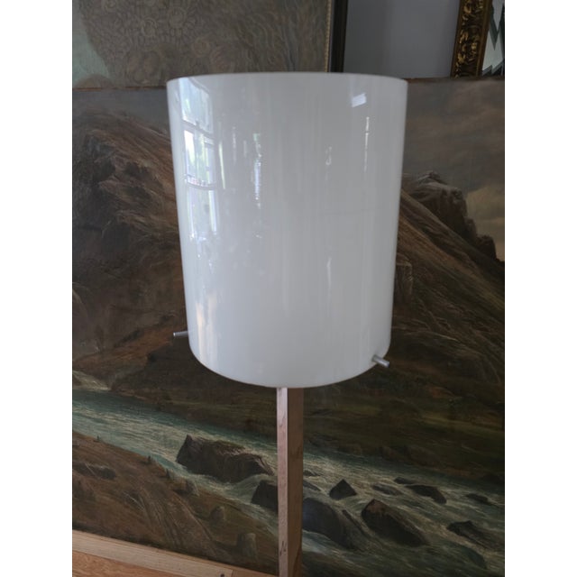 Vintage Mid Century Designer Pierre Cardin Style Floor Lamp For Sale - Image 4 of 13