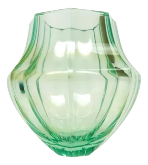 Art Deco Vase from Moser, Czechoslovakia, 1950s