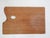 Rustic European Vintage Wood Authentic Lightly Used Artist Palette For Sale - Image 3 of 3