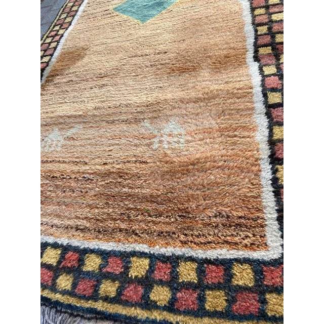 Textile Vintage Tribal Gabbeh Rug, 1960s For Sale - Image 7 of 12