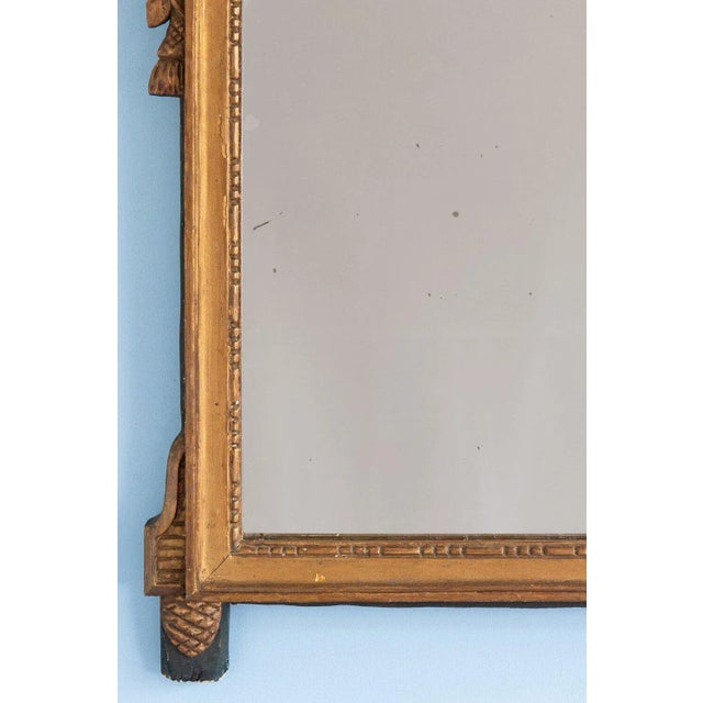 Antique French Giltwood Mirror For Sale - Image 3 of 8