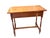 Wood Vintage 1960s American Colonial Solid Cherry Wood Tavern /Writing Desk For Sale - Image 7 of 10