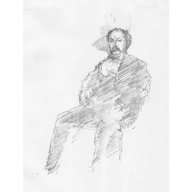 1895 James Whistler the Doctor, My Brother Lithograph For Sale - Image 4 of 4