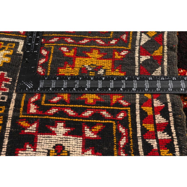 Textile Vintage Beni M'Guild Moroccan Rug, 05'11 X 10'02 For Sale - Image 7 of 10
