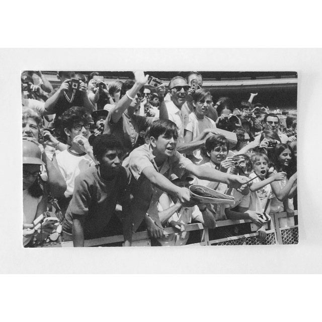 Fred McDarrah, Vintage Silver Gelatin Print Photo Mets Baseball Sports Photograph Americana,1970 For Sale - Image 4 of 4