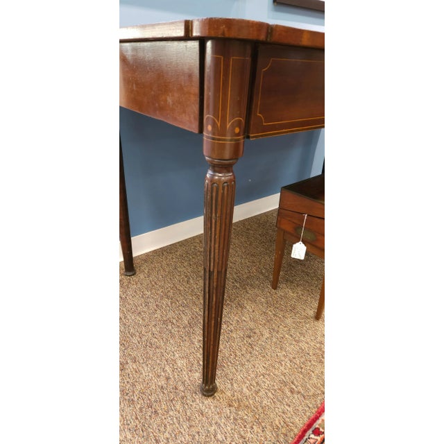 Early 19th Century Late George III Inlaid Mahogany Serving Table, Circa 1830 For Sale - Image 5 of 8