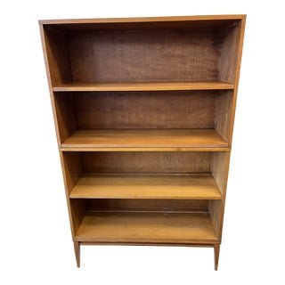 1950s Mid Century Modern Two Piece Stacking Bookcase by Paul McCobb for Planner Group For Sale