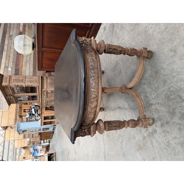 19th Century Oak Console Table For Sale - Image 10 of 13