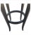 Ethan Allen Swivel Asher Bar Stool For Sale - Image 9 of 12