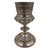 Antique German 800 Silver Repoussé Chalice Goblet With Knight Motif For Sale - Image 9 of 10