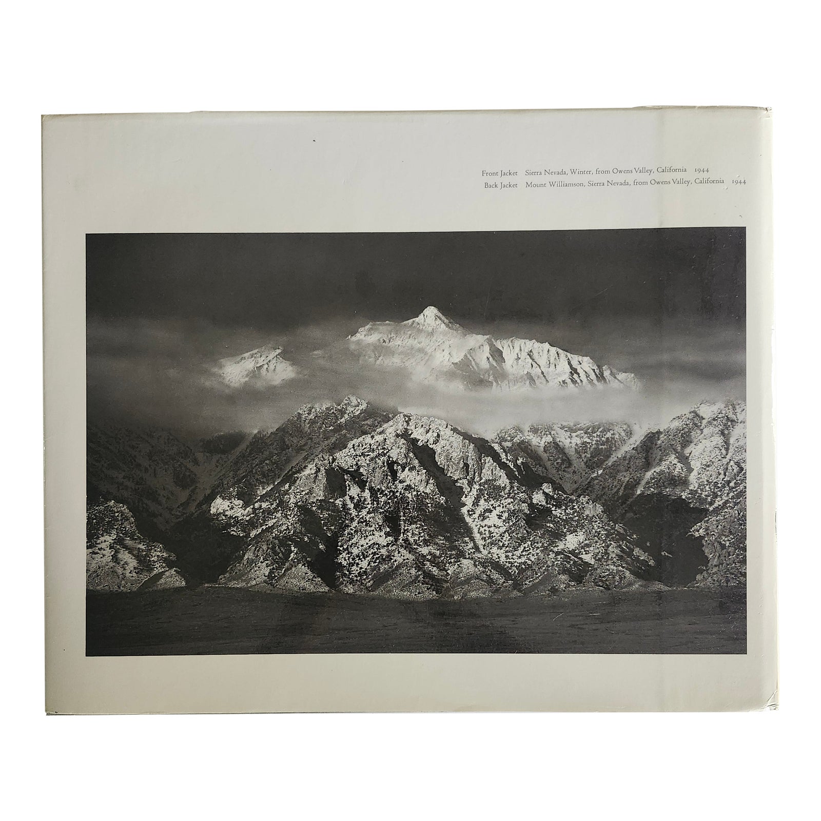 Ansel Adam's Images 1923-1974 New York Graphic Society Special