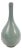 Celadon Green Crackle Glaze Bulbous Vase For Sale
