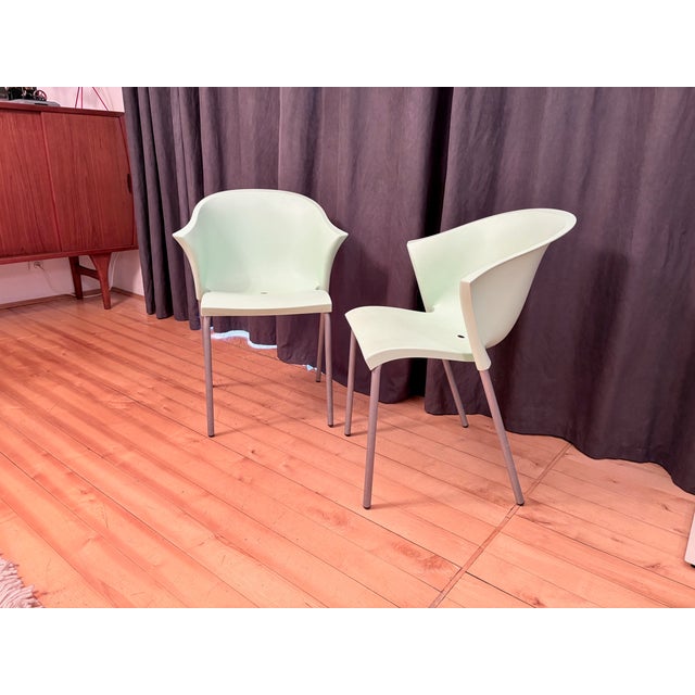 Metal Bla Bla Bla Chairs by Marco Maran for Parri A. & Co., Italy, 1990s, Set of 2 For Sale - Image 7 of 11