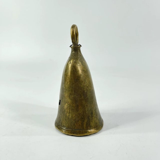 Early 20th Century Early 20th Century Benue Brass Bell Nigeria For Sale - Image 5 of 9