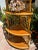 Wood Restored Vintage, Midcentury, Rattan-Bamboo Corner E’tagere Shelving. Styled in the Manner of French Designer Vivai Del Sud. For Sale - Image 7 of 7