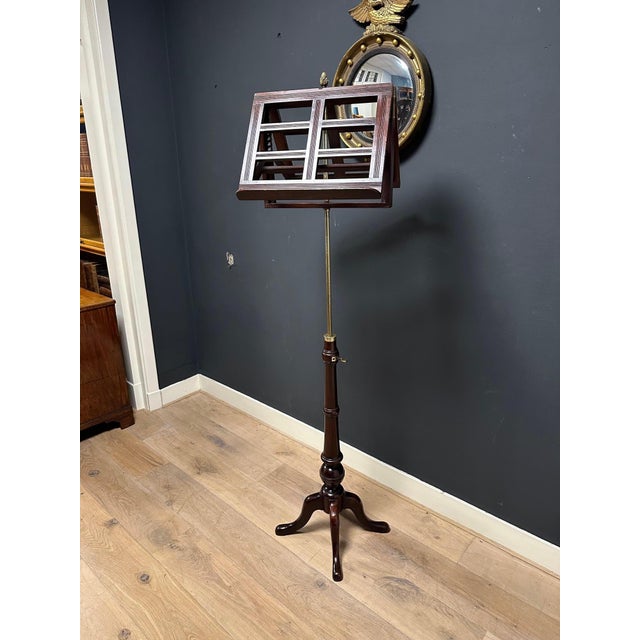 Music Stand in Mahogany For Sale - Image 13 of 14
