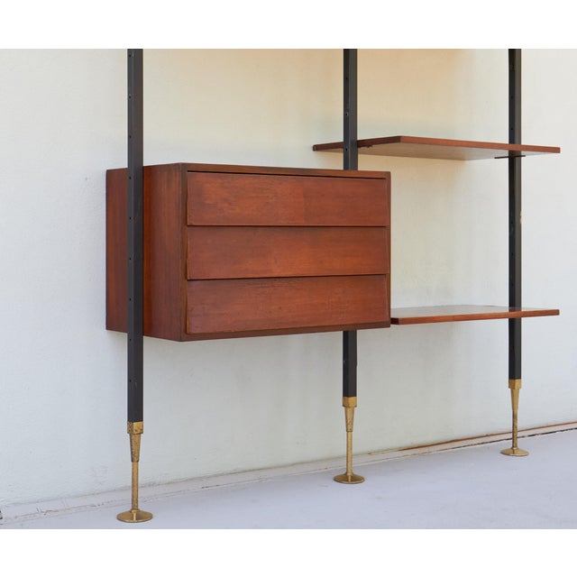 Jolly Modular Bookcase by Ebanisteria F.lli Merati, 1960s For Sale - Image 18 of 18