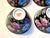 Ceramic Black Chinese Petite Porcelain Tea Cups - Set of 4 For Sale - Image 7 of 10