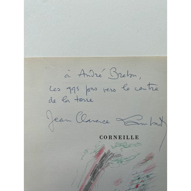 Corneille, Composition, 1960s, Original Colored Pencil Drawing For Sale - Image 4 of 6