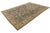 Islamic Antique Oriental Wool Rug - Allover Floral Medallion, Neutral Blue/Tan For Sale - Image 3 of 10