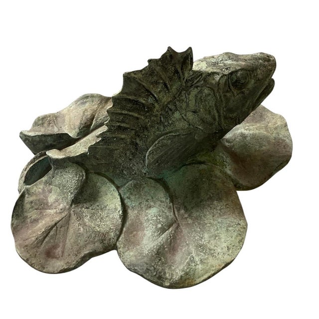 Add a touch of whimsical Neoclassical charm to your garden or courtyard with this exquisite cast bronze fountain spouted...